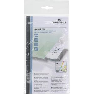 Produktbild für Haftmarker Durable Quick Tab, 840500, transparent