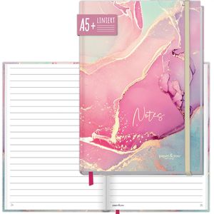Notizbuch paper&you Silky Pink, 8571-3, pink A5+