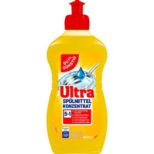 Produktbild für Spülmittel Gut&amp;Günstig Ultra Konzentrat 5in1, Zitrone