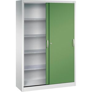 Werkzeugschrank CP-Möbel 2049-00, aus Metall, grau / grün