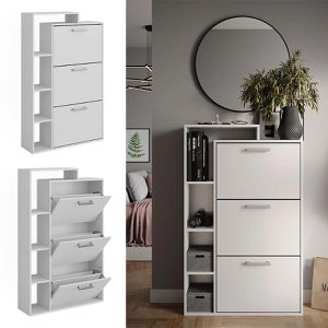 Produktbild für Schuhschrank Vicco Orlando, weiß