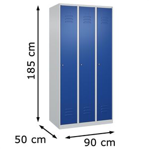 Produktbild für Spind CP-Möbel Classic PLUS, blau
