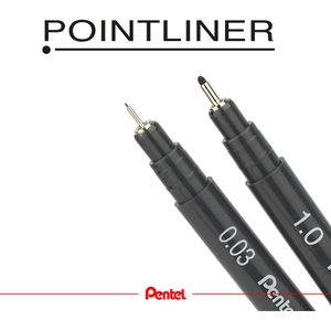 Produktbild für Fineliner Pentel Pointliner, S20P-10A