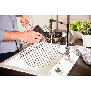 Produktbild für Spülschwamm Vileda Glitzi Power Inox