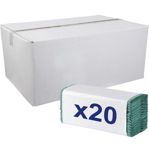 Papierhandtücher CWS Basic 276200, 1-lagig