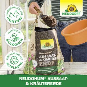 Produktbild für Blumenerde Neudorff NeudoHum Aussat- &amp; Kräutererde
