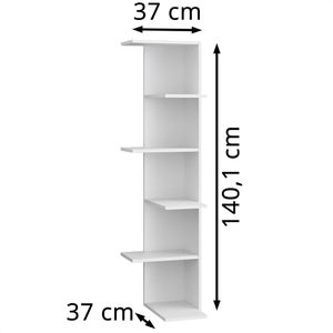 Produktbild für Bücherregal Vicco Tera, weiß