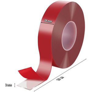 Produktbild für Doppelseitiges-Klebeband Poppstar 1010416