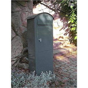 Produktbild für Briefkasten SafePost 70555 ScanPro 70-5, anthrazit, aus Stahl