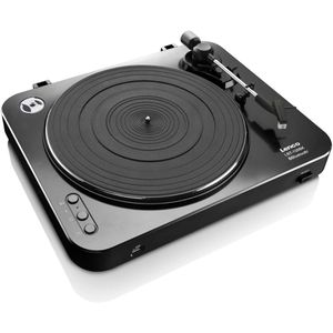 Produktbild für Plattenspieler Lenco LBT-120BK mit USB, Bluetooth