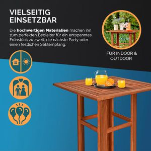 Produktbild für Stehtisch CASARIA 103757, akazie