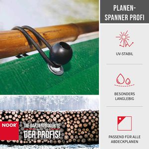 Produktbild für Planenspanner NOOR Profi, 12 Stück