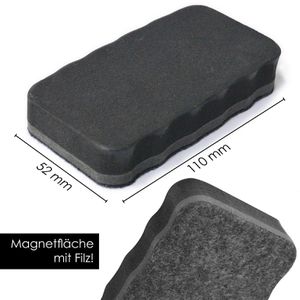 Produktbild für Tafelwischer OfficeTree magnetisch, 6 Stück
