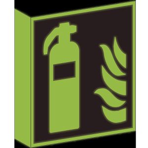 Produktbild für Hinweisschild Abtec ISO 7010 F001 Kunststoff, Fahnenschild