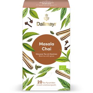 Produktbild für Tee Dallmayr Pyramiden Masala Chai, BIO