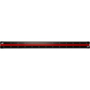 Produktbild für Dreikantmaßstab Rumold 154/4/30 SCHWARZ, 30cm