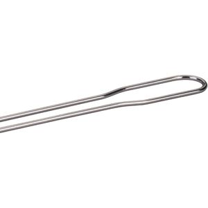 Produktbild für Backpinsel FMprofessional Profi schwarz/silber, hitzebeständig