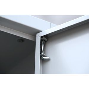 Produktbild für Mehrzweckschrank ClassiX X-545540, abschließbar, lichtgrau