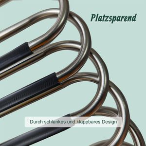 Produktbild für Hosenbügel Relaxdays 1005198946, aus Edelstahl
