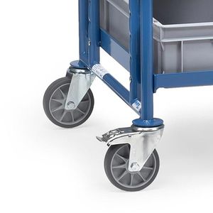 Produktbild für Eurokastenwagen Fetra 2382, mit 3 Eurokästen