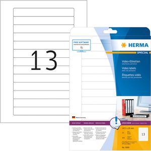 Produktbild für Universaletiketten Herma 5069, Special, weiß