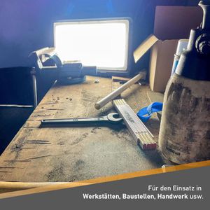 Produktbild für Baustrahler BTEC Worker, LED, Netzbetrieb mit 5 m Kabel