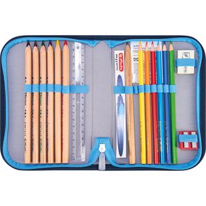 Produktbild für Schulranzen Herlitz FiloActive XL Plus Blue Ice, 7-teilig