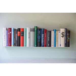 Produktbild für Wandregal jankurtz LYRA, 491812, weiß