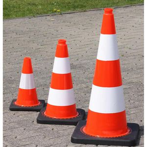Produktbild für Leitkegel UvV FLEX0248, Höhe 75cm