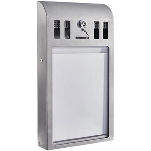 Produktbild für Aschenbecher Böttcher-AG Perth, silber, für Outdoor
