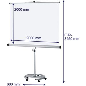 Produktbild für Beamer-Leinwand Franken Mobil XFSL20
