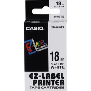 Produktbild für Schriftband Casio XR-18WE, 18mm