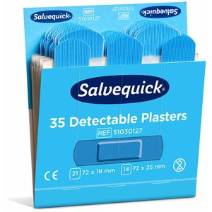 Produktbild für Pflaster Salvequick Detectable, 35 Strips