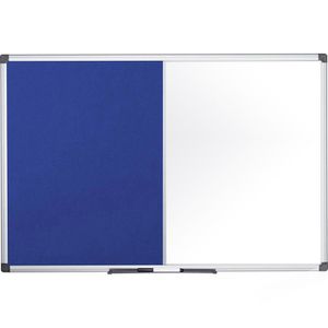 Kombitafel Bi-Office Maya XA1222170, 2 in 1, blau / weiß