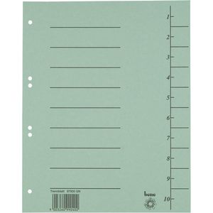 Trennblätter bene 97300GN, A4