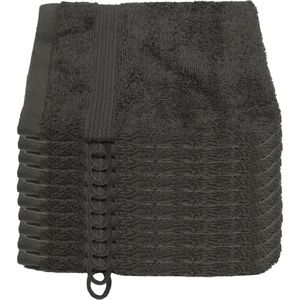 Waschlappen Julie-Julsen anthrazit, 15 x 21 cm