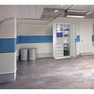 Produktbild für Werkzeugschrank CP-Möbel 8921-305, aus Metall, lichtgrau