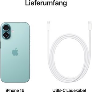 Produktbild für Smartphone Apple iPhone 16, 128GB