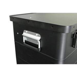 Produktbild für Alubox Alutec Classic 48 Black, 48 Liter