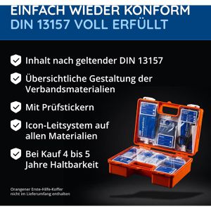 Produktbild für Erste-Hilfe-Nachfüllset Flexeo für Schulen &amp; Betriebe