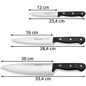 Produktbild für Messerset Wüsthof Gourmet 1125060307