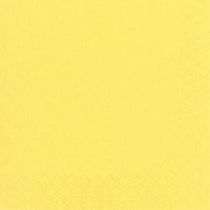 Produktbild für Servietten Papstar 82569, gelb