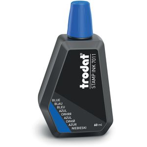 Stempelfarbe Trodat 7011, wasserbasiert, blau