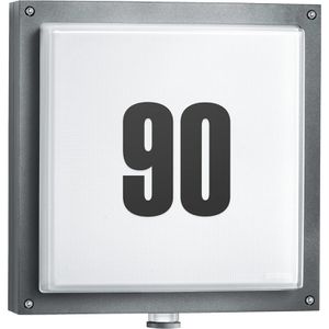 Produktbild für Hausnummernleuchte Steinel L 690 S, grau, Netzstrom 230 V