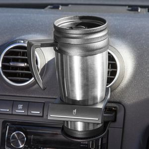 Produktbild für Thermobecher Böttcher-AG mit Henkel, silber / schwarz