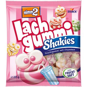 Fruchtgummis Nimm2 Lachgummi Shakies