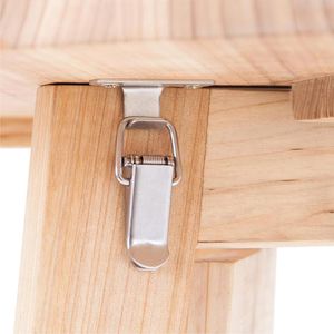 Produktbild für Stehtisch CASARIA 101676, braun, Ø 80 cm, klappbar