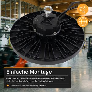 Produktbild für LED-Hallenstrahler Enovalite ELED500161, 200 Watt