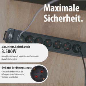 Produktbild für Steckdosenleiste Brennenstuhl Premium-Line, 3m