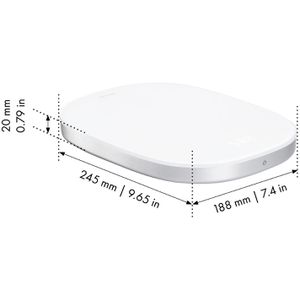 Produktbild für Küchenwaage Zwilling Enfinigy, mit Tara-Funktion, Teilung 1 g